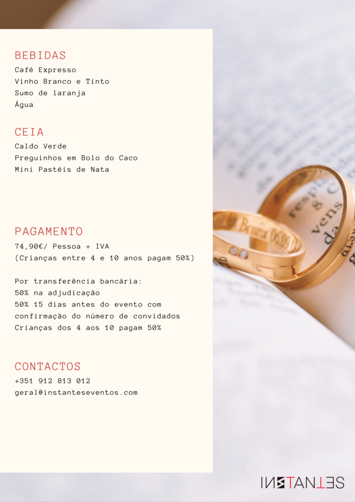 Bodas Ouro 74,90€-2