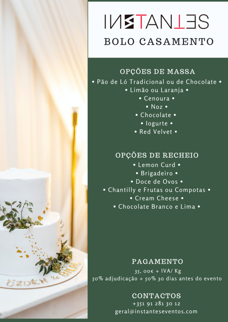 Bolos Casamento 2026